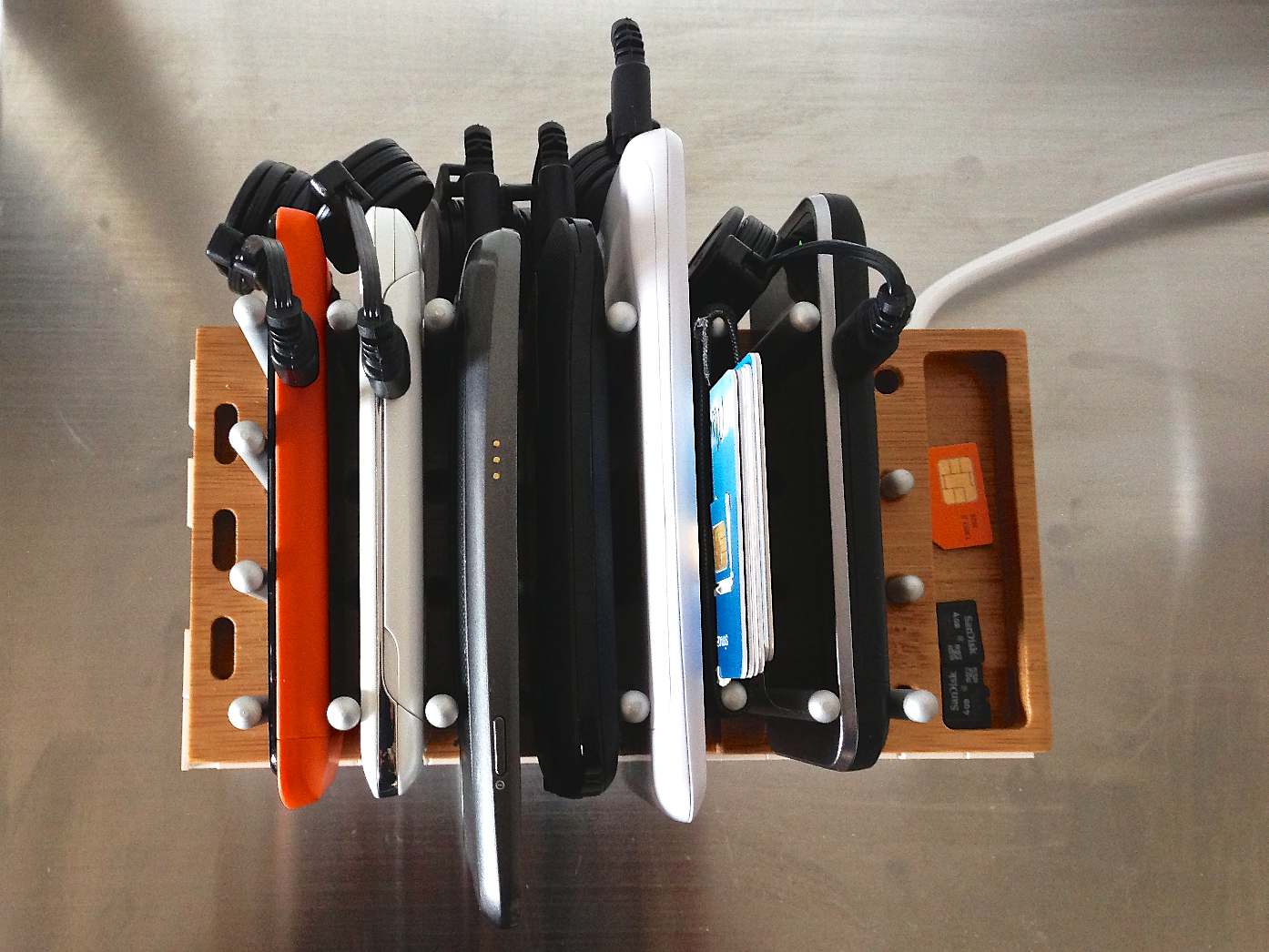 Charging Station Organizer Ideas For Phones & Other Electronics